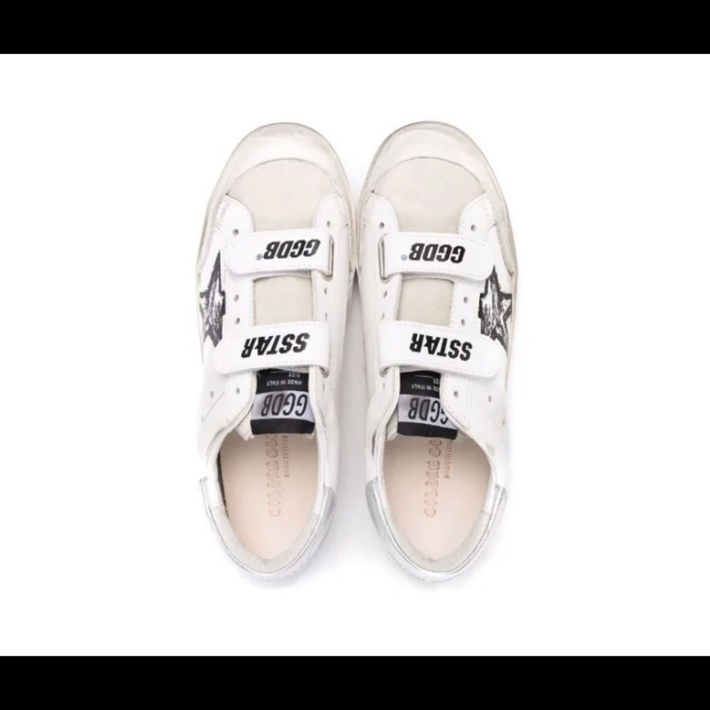 GOLDEN GOOSE Old School Superstar Sneakers BRAND NEW - Picture 3 of 14